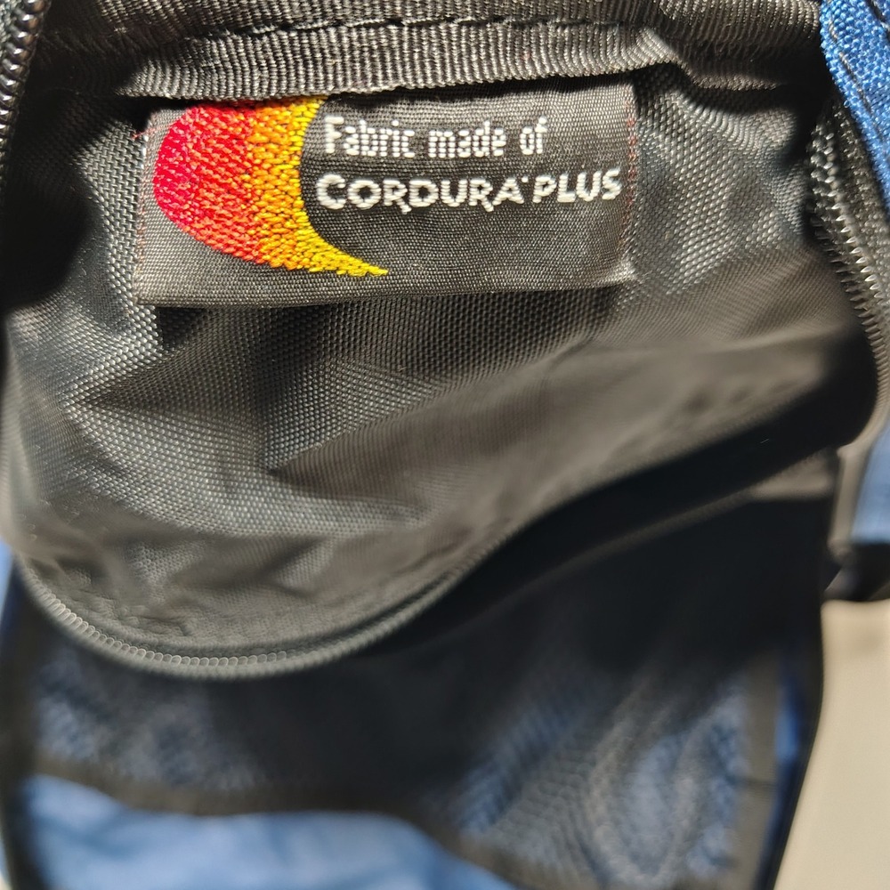 Vintage Eagle Creek Backpack Blue Cordura Plus Nylon Travel Daypack - Picture 6 of 13
